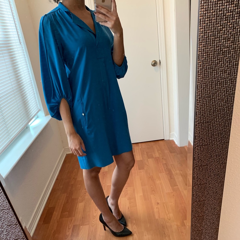 DVF Silk Shirt Dress